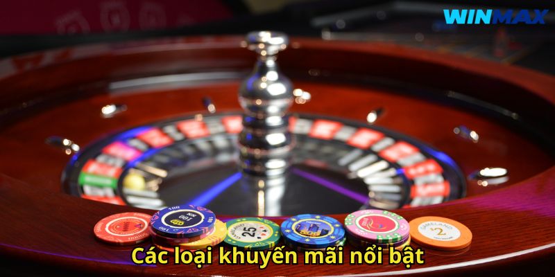 Khuyến Mãi WinMax Đỉnh Cao Người Chơi Siêu Hấp Dẫn 2 Các loại khuyến mãi nổi bật