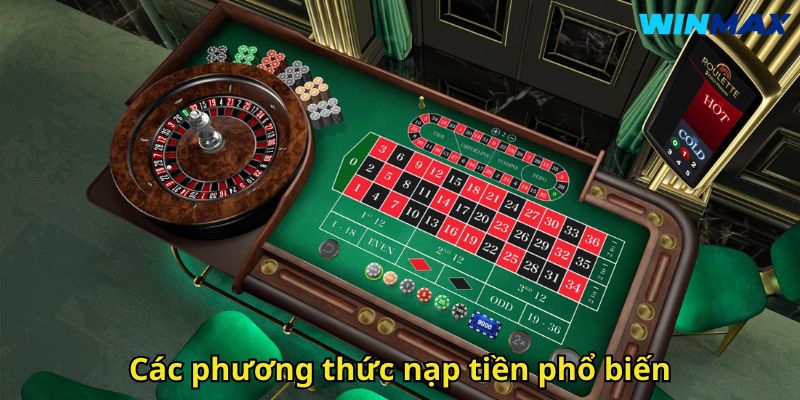 Nạp Tiền WinMax Nhanh Chóng Và An Toàn Cho Người Chơi 1 Các phương thức nạp tiền phổ biến
